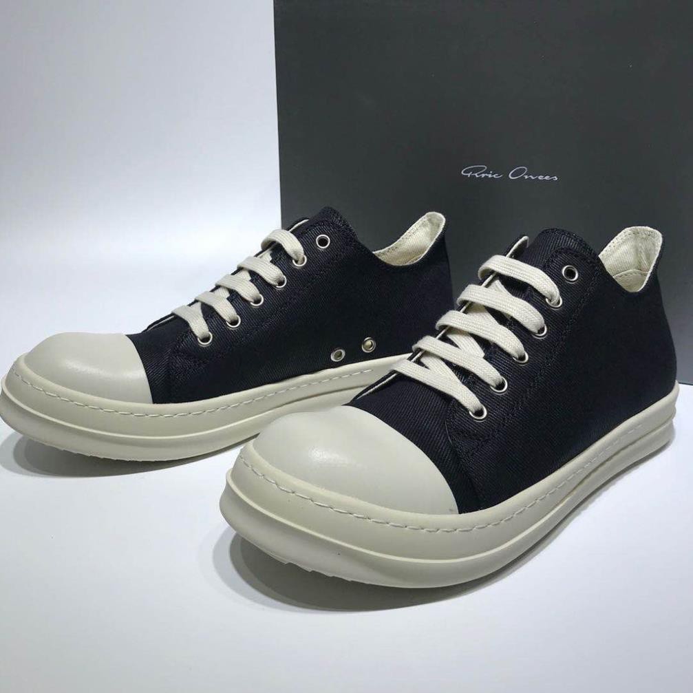 Xả Mới - Giày Sneaker Rick Owen Cổ Thấp Đế Thơm Vani Full Size Nam Nữ AL6 " , < # ' ' ,