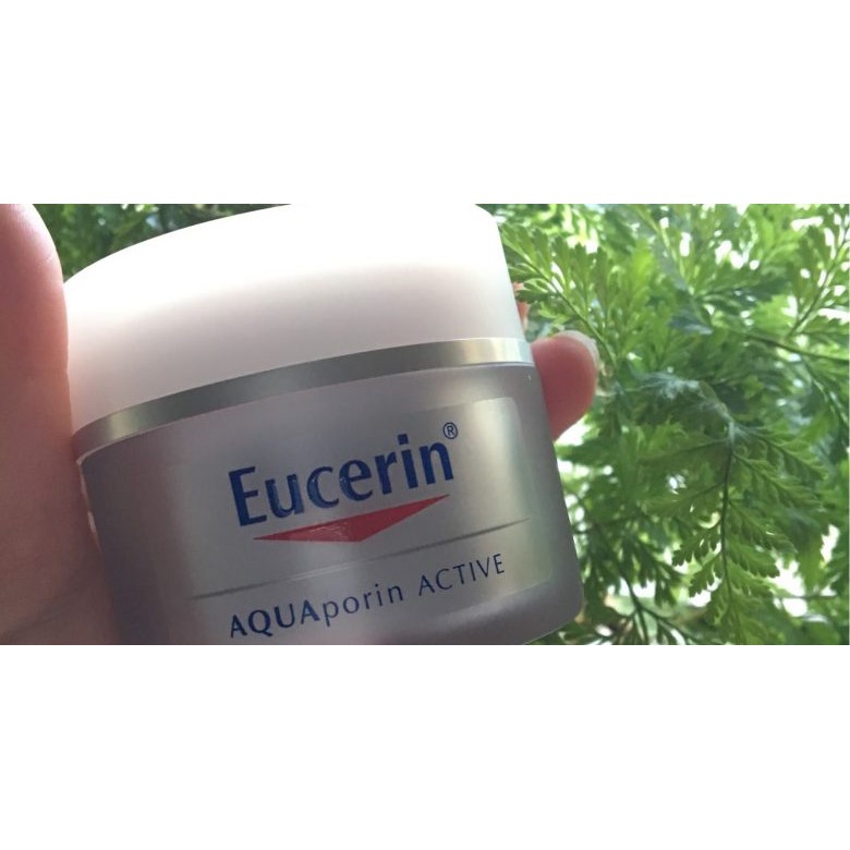 EUCERIN AQUA PORIN ACTIVE FOR NORMAL TO COMBINATION SKIN 50ML - Kem dưỡng ẩm dịu nhẹ cho da thường đến da hỗn hợp