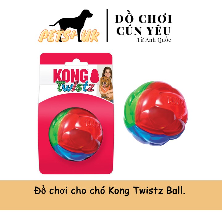 Đồ chơi cho chó Kong Twistz Ball