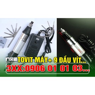 Tô Vít điện HK 800 có chức năng hãm, vặn xuôi vặn ngược 9 đầu vít 399k