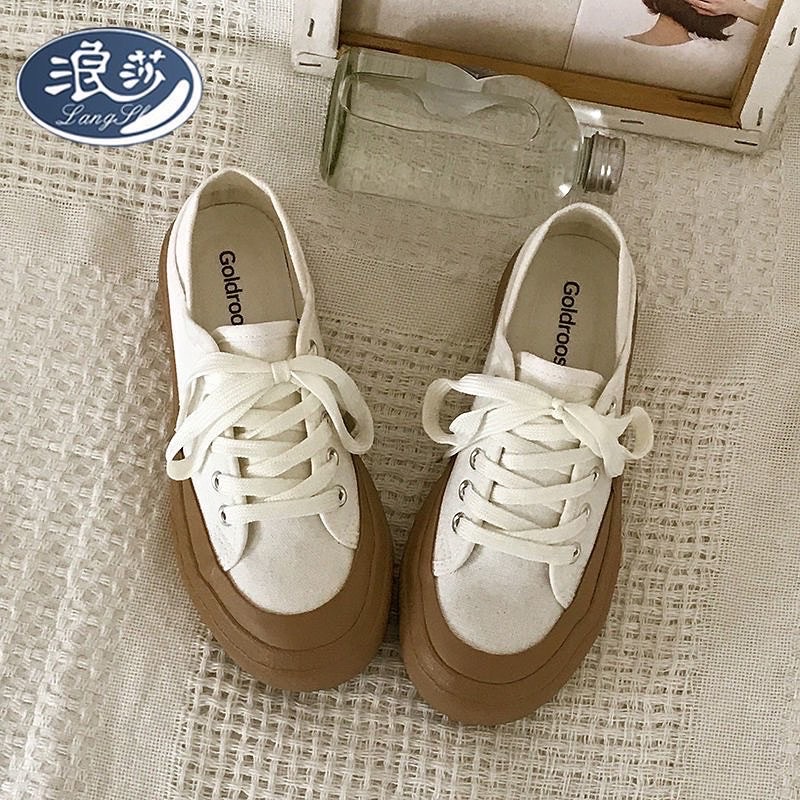 Giày nữ Vintage mũi tròn giá rẻ chất lượng mẫu mới 2022