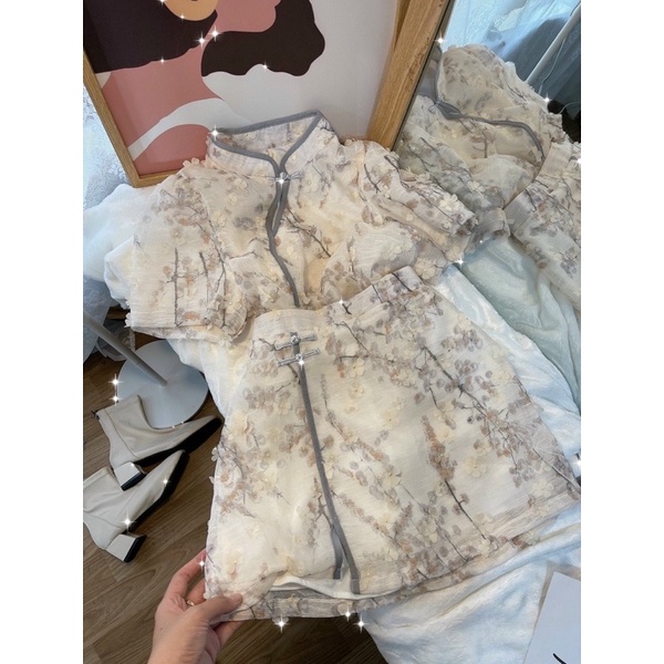 SET HOA REN SƯỜN XÁM