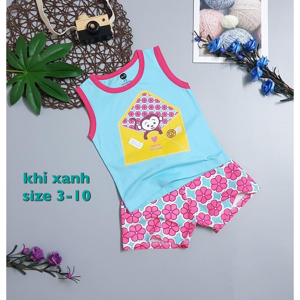 SÉT BỘ THUN BA LỖ BÉ TRAI