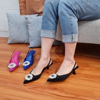 Giày gót thấp | giày sa tanh | fuschia hồng | giày đỏ | giày màu vàng | giày màu hồng | giày cao gót | người giỏi nhất