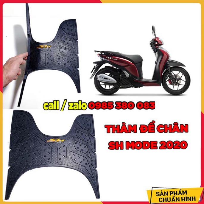 Thảm để chân - thảm lót sàn SH mode 2020 - 2021 thái lan (màu đen) Ảnh thật Sp