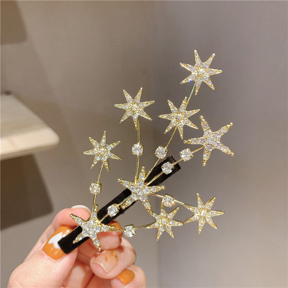 Kẹp tóc ngôi sao thời trang xinh xắn cho nữ