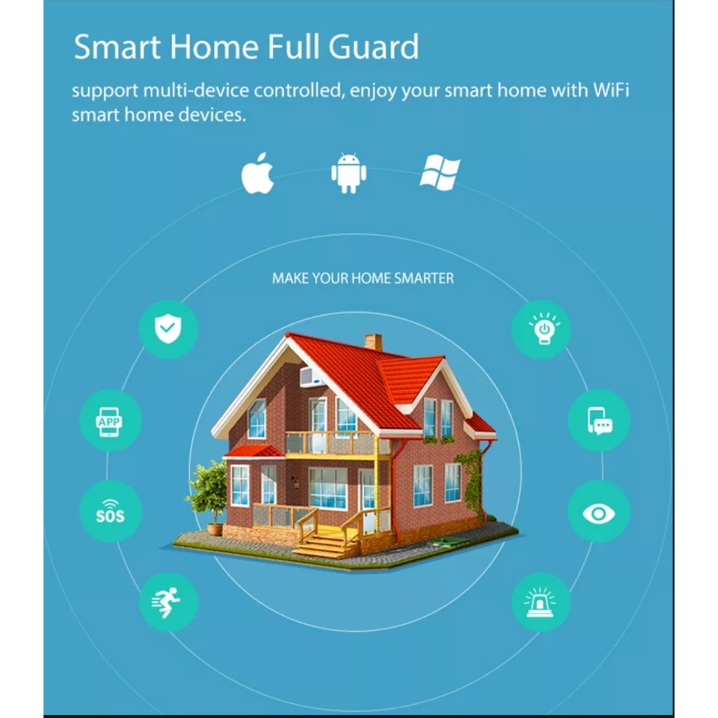 Cảm Biến Cửa WiFi APP Tuya Smart/Smartlife Thiết bị phát hiện Mở/ Đóng Mẫu 2