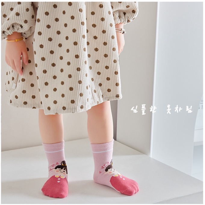 Tất len công chúa đáng yêu cho bé gái size 1-5 tuổi