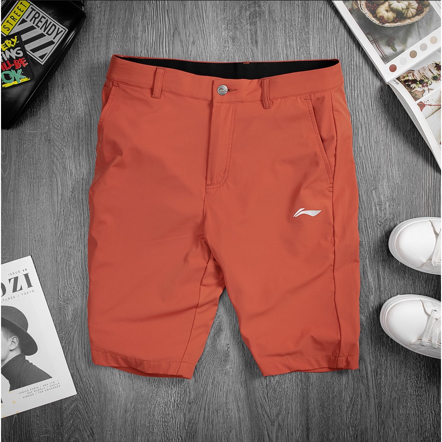 Quần Short Nam LINING AKRS279, 4 màu, chất liệu vải tổng hợp cao cấp, hỗ trợ tối ưu các hoạt động thể thao