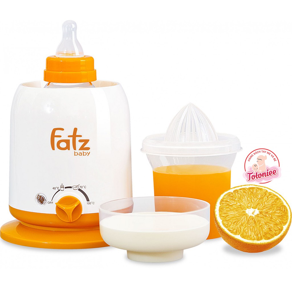 [BẢO HÀNH 1 NĂM] Máy hâm sữa 4 chức năng không BPA FatzBaby FB3002SL