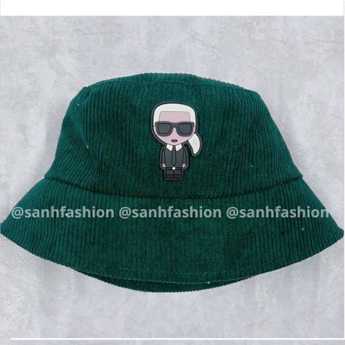 Mũ bucket vành cụp tem thêu Thám Tử Nón tai bèo chất nhung tăm cao cấp thời trang form unisex nam nữ_SÀNH FASHION