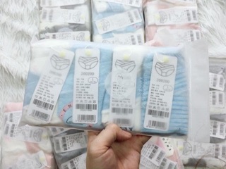 Set 4 quần lót cotton bầu