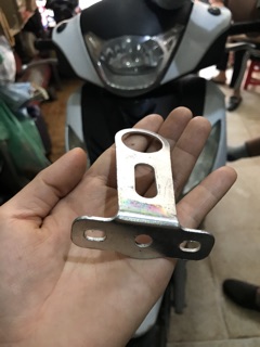 Cổ ngỗng xe đạp lắp đỡ giỏ xe đạp