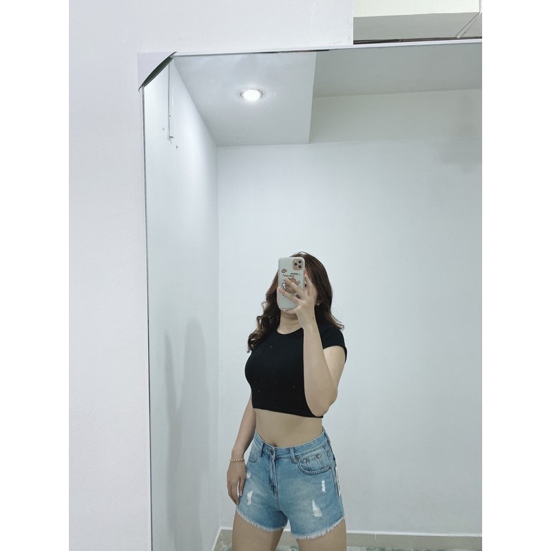 Quần Sort Jeans Nữ