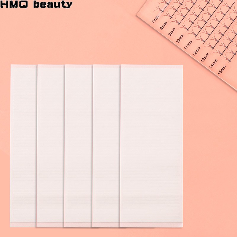 Đặt 5 lông mi giả để kéo dài thời gian