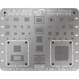 Vỉ làm chân ic iPhone iPad WL xịn