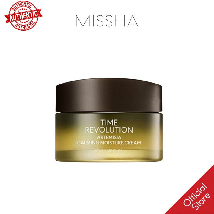 [Mã giảm giá shop] Kem Dưỡng Da Tinh Chất Ngải Cứu Missha Time Revolution Artemisia Calming Moisture Cream 50ml