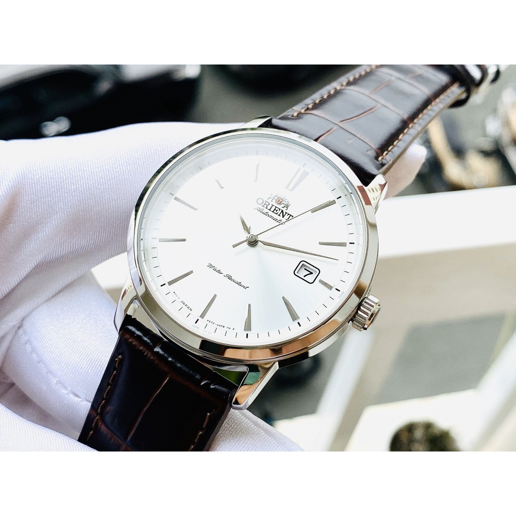 ĐỒNG HỒ NAM ORIENT RA-AC0F07S10B SIZE 41.5MM TỰ ĐỘNG/ LỘ CƠ MẶT ĐÁY/ DÂY DA/ MẶT MÀU TRẮNG/ CHỐNG THẤM NỨOC/ NHẬT BẢN