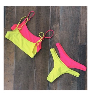 Bikini 2 mảnh neon