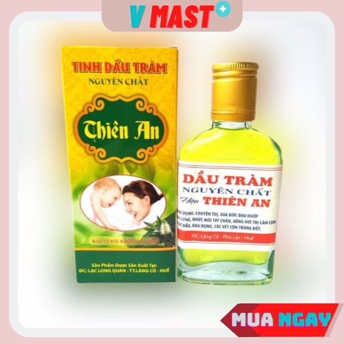 Tinh Dầu Tràm Huế Nguyên Chất Thiên An 100ml CAO CẤP