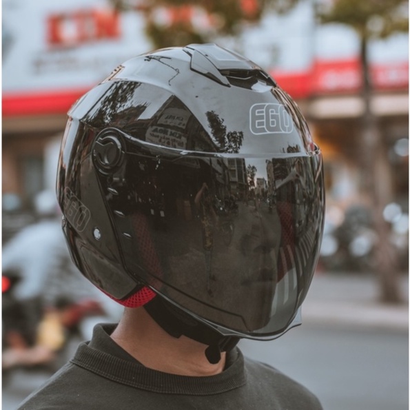 Kính chắn mũ bảo hiểm 3/4 EGO E3  - BIKER.176 - Mũ bảo hiểm chính hãng Vũng tàu