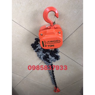 Palang xích kéo tay 1.5 tấn 3 m Kawasaki Nhật tại Máy cầm tay NTT dùng để nâng hạ các vật nặng một cách đơn giản