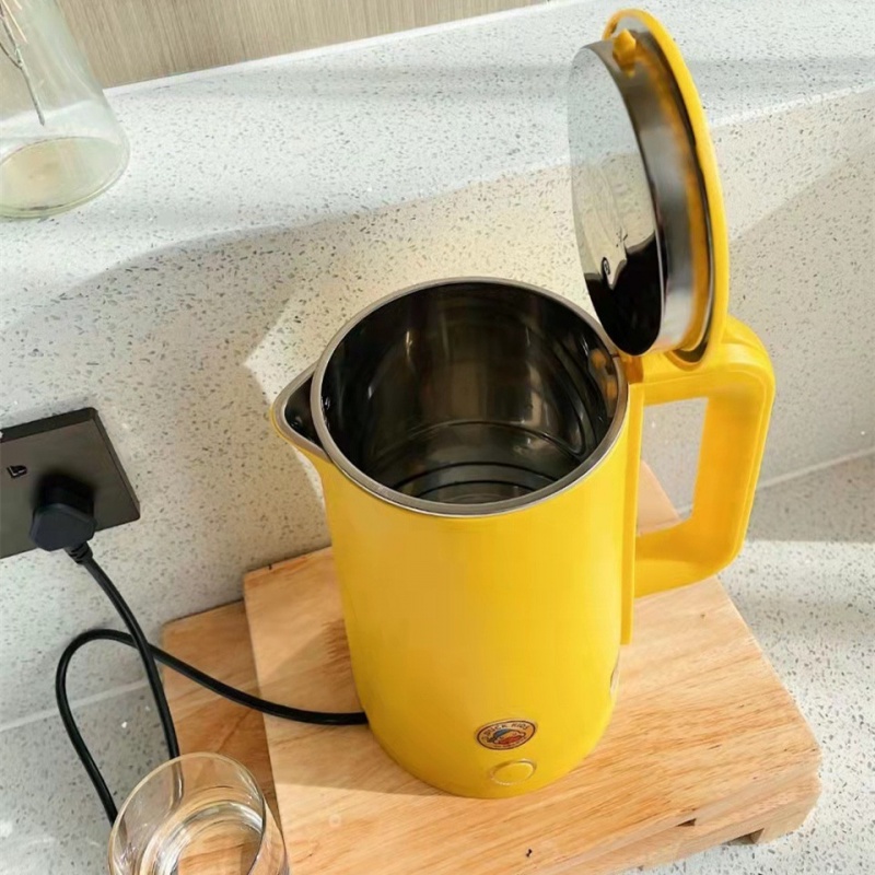 Ấm đun nước điện tự động bằng thép không gỉ cỡ lớn hình vịt màu vàng SA2579