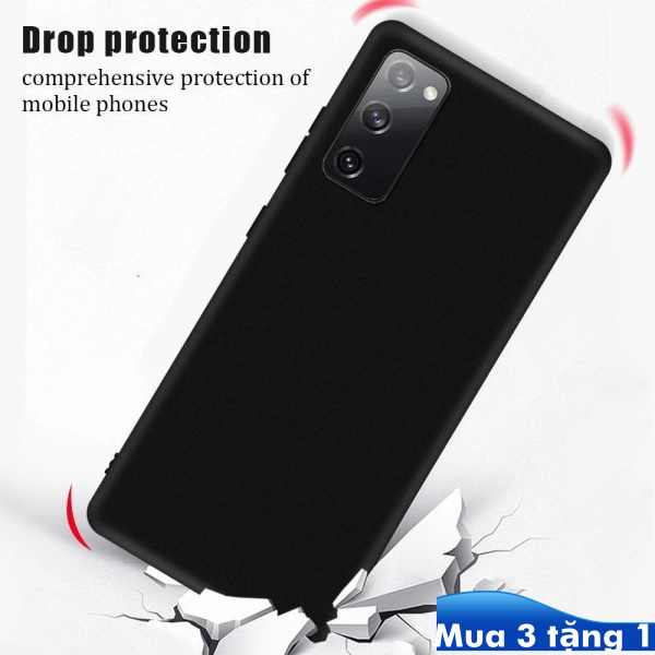 Ốp lưng mềm màu đen cho Samsung S6 S7 S8 S9 S10 S20 S30 S10E Plus Ultra EDGE Pro Lite Max FE 5G | BigBuy360 - bigbuy360.vn