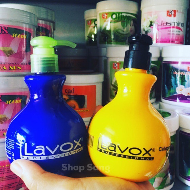 COMBO 2 LỌ KEO GEL WAX DÂY LAVOX TẠO NẾP TÓC 300ml