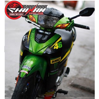 TemTrùm Wawe Alpha Xanh Đen