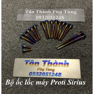 Bộ ốc lốc máy PROTI cho sirius xăng cơ - 17 con - Đồ Chơi Xe Máy