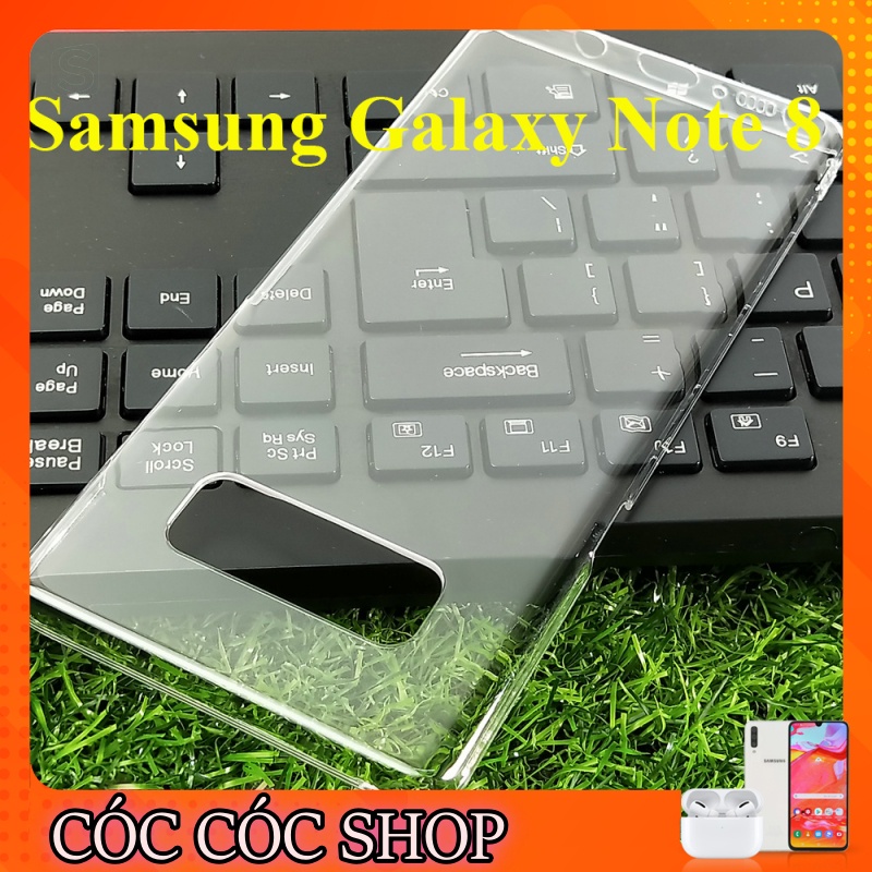 Ốp lưng Samsung Galaxy Note 8/ S8 / S8 plus nhựa CỨNG TRONG SUỐT/ CỨNG NHÁM MỜ