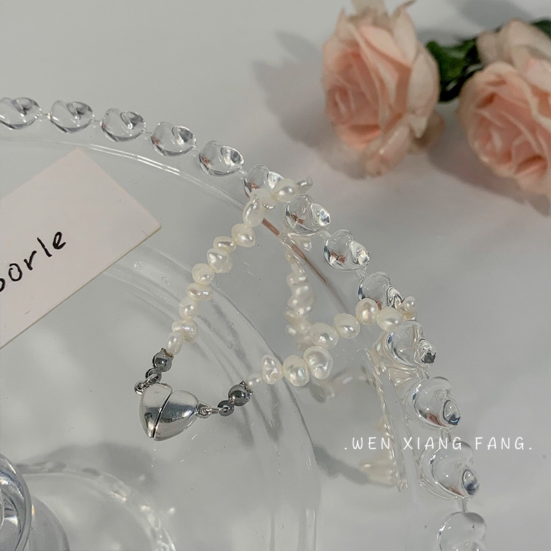 Vòng cổ Ngọc Trai Sang Trọng Phong Cách Harajuku