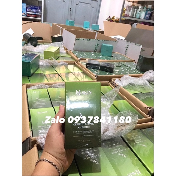 SERUM CĂNG BÓNG DA NHÂN SÂM MSKIN (CHÍNH HÃNG)