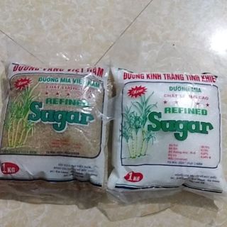 Đường kính tinh khiết trắng / vàng 1kg