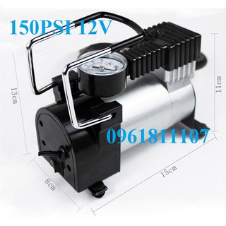Combo máy bơm lốp ô tô 220V