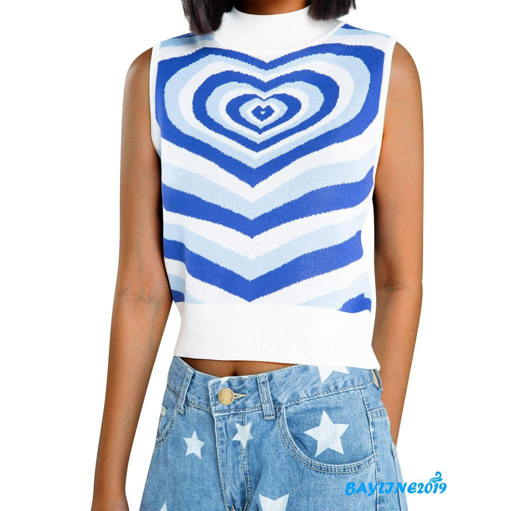 Áo Thun Không Tay Cổ Lọ Thiết Kế Thời Trang Cho Nữ