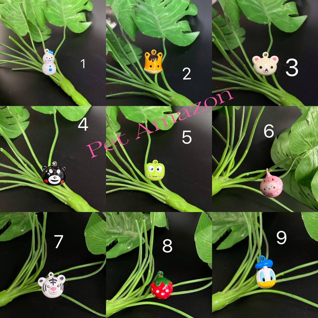 Chuông chó mèo hình thú dễ thương