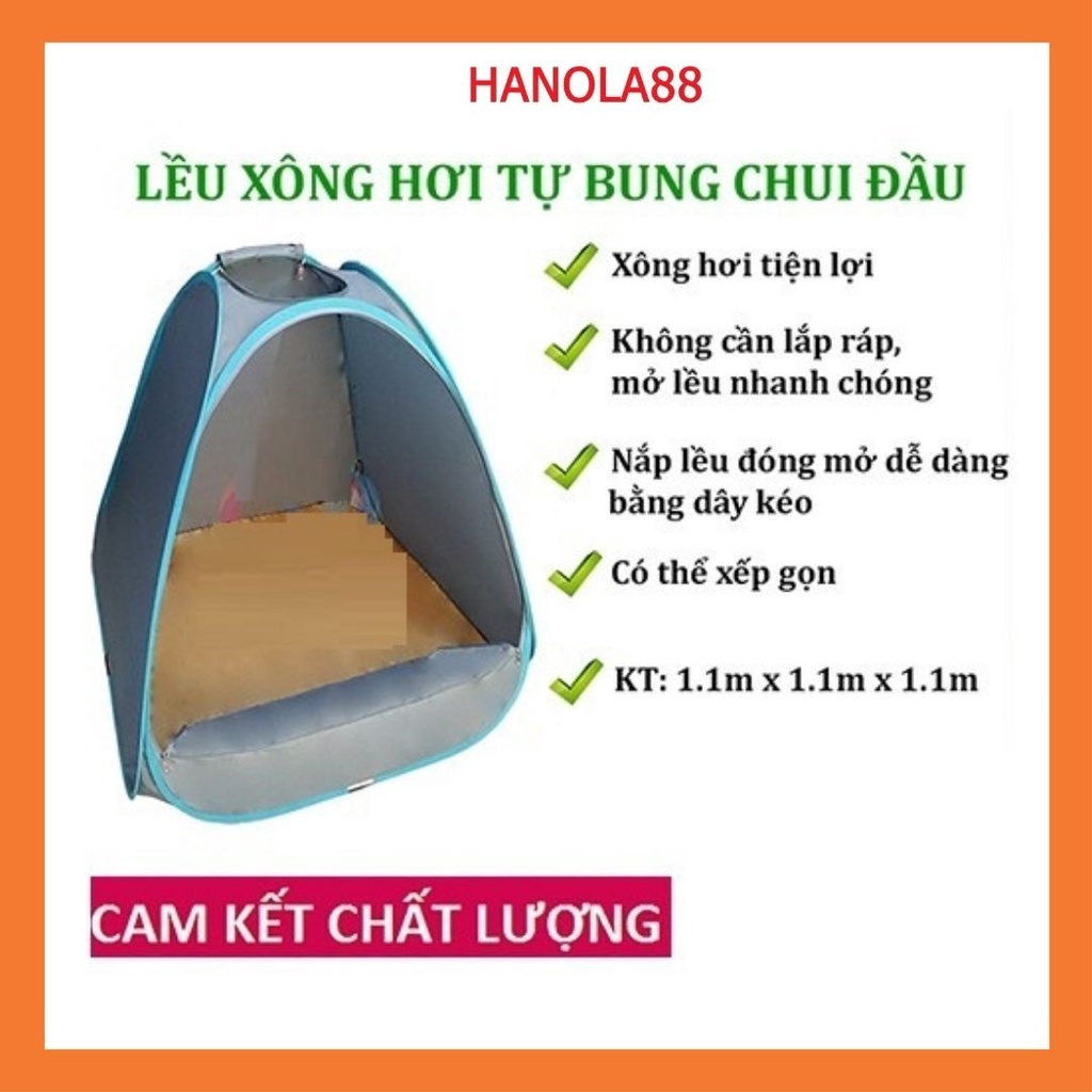 Lều xông hơi tự bung gấp gọn tại nhà - hỗ trợ giảm cân sau sinh