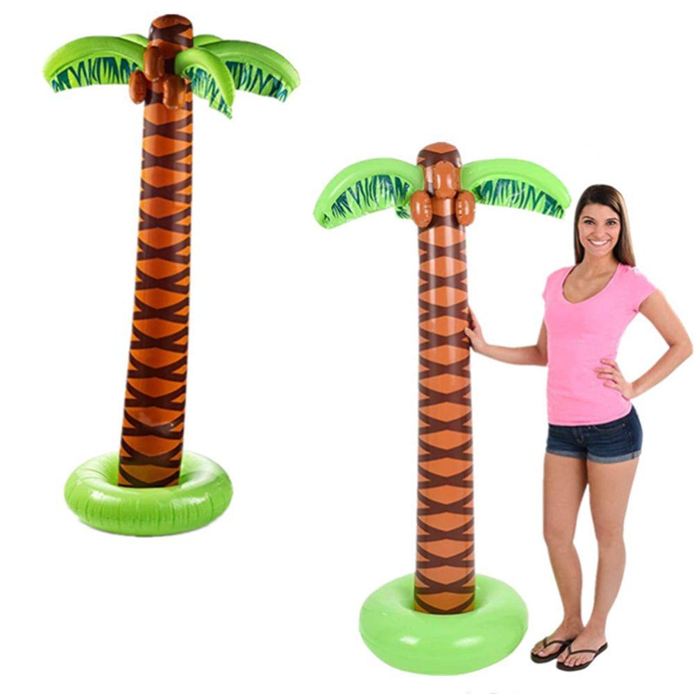 Phao Bơi Bơm Hơi Hình Cây Cọ Nhiệt Đới Phong Cách Hawaii 66Inch