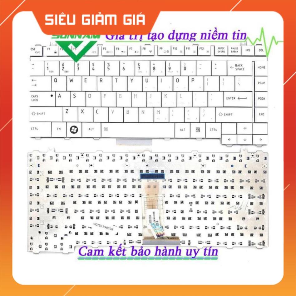 Hàng Chính Hãng -  Bàn Phím Laptop Toshiba M200, A200, A300, M500, L200, L310 Trắng - Bảo Hành Đổi Mới 9 Tháng | BigBuy360 - bigbuy360.vn