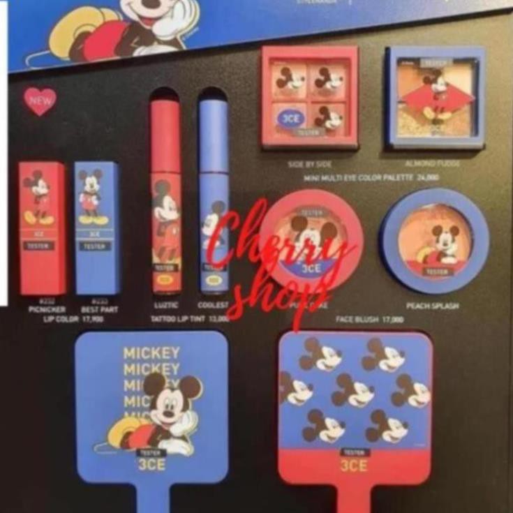 [ Auth-check code]Son Kem 3CE TATTOO LIP TINT - PHIÊN BẢN CHUỘT MICKY 💝 Son 3CE DISNEY MicKey