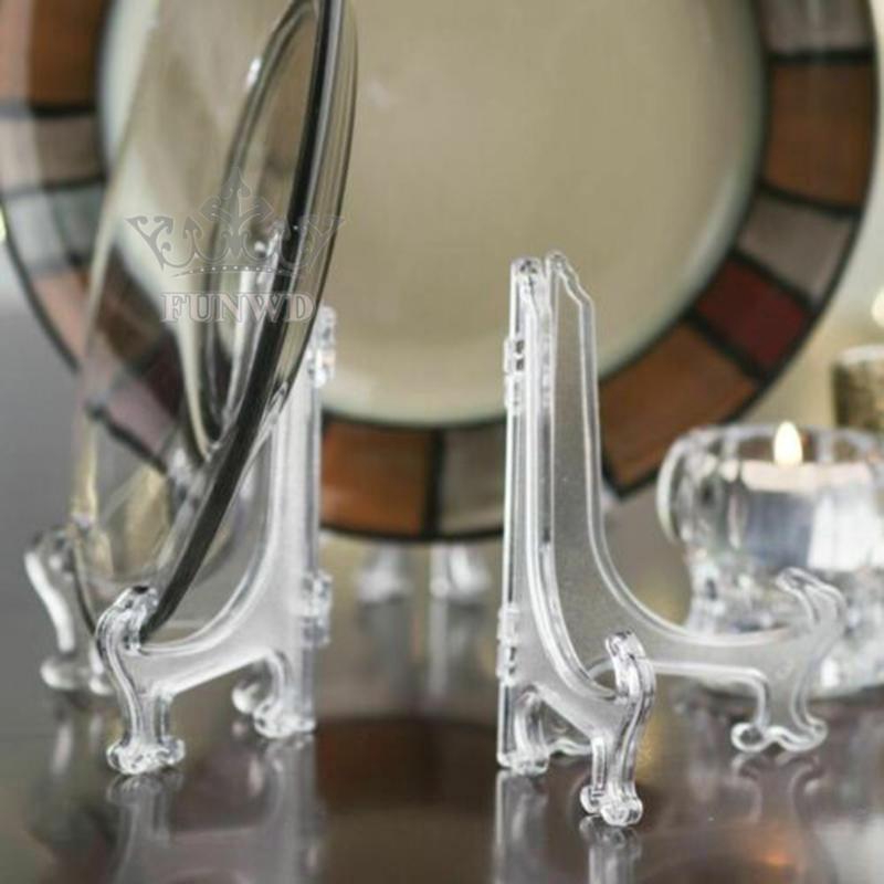 Bộ 5 cái giá đỡ trưng bày bằng nhựa trong suốt 3/5&quot; đa năng