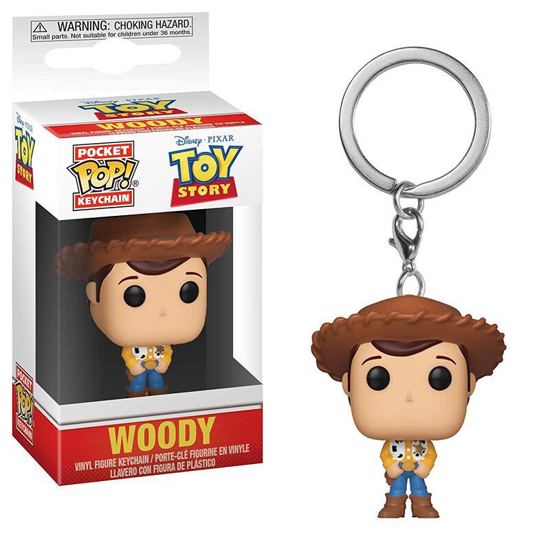 Móc khóa mô hình nhân vật hoạt hình Funko Pop Toy Story 4 Hu Di Buzz Lightyear Three Eyes