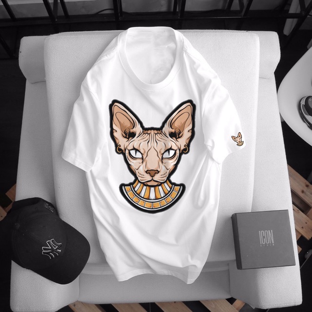 Album 1222 - Áo thun cotton mèo Sphynx độc lạ siêu chất