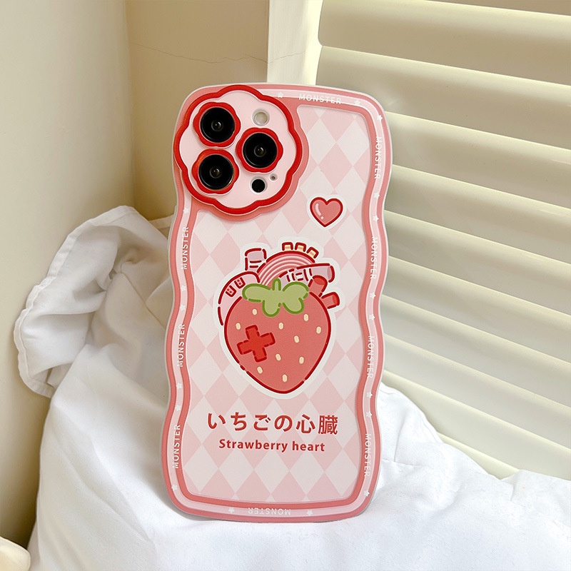 Ốp lưng iphoneỐp Điện Thoại  In Họa Tiết Hoa Sóng Biển Sáng Tạo Cho Iphone 13Promax 12Pro 11Dinuo case