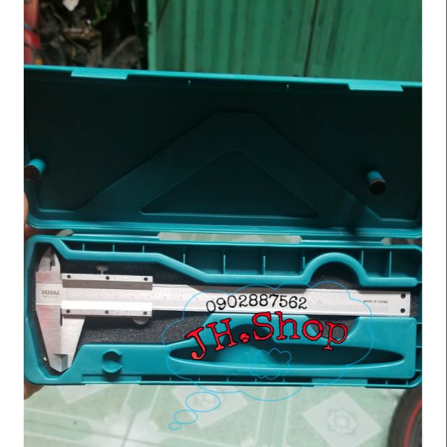 Thước kẹp cơ khí 150mm hàng thép total chính hãng