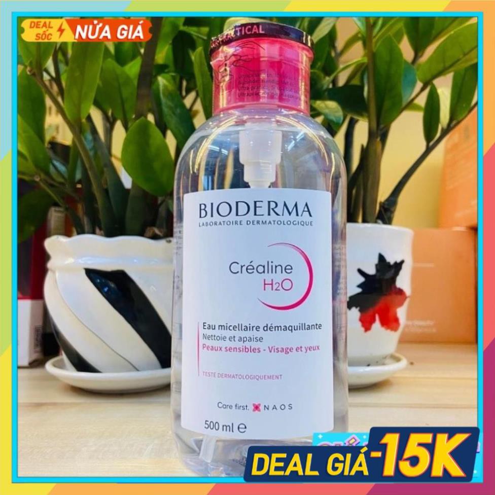 nước tẩy trang bioderma 500ml, Cho Da Nhạy Cảm và da dầu NEW | BigBuy360 - bigbuy360.vn