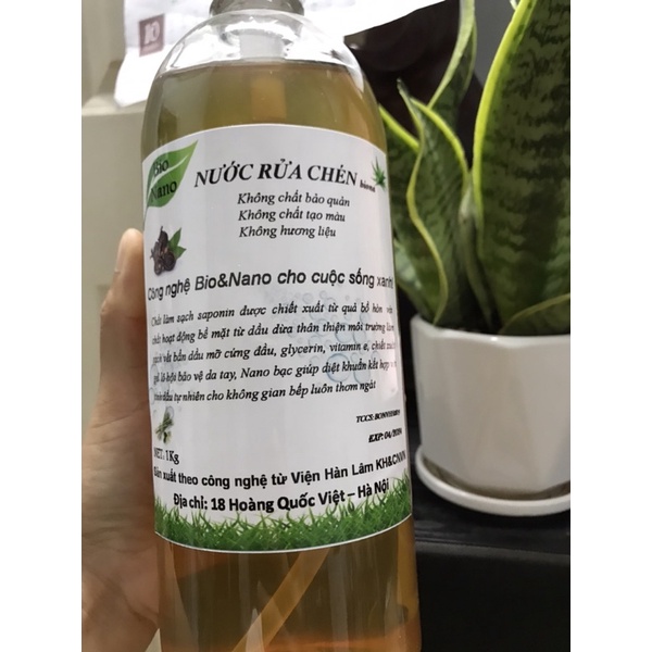 Nước rửa bát Biona