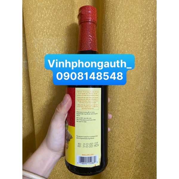 NƯỚC TƯƠNG ĐẬU NÀNH LEE KUM KEE 500ML